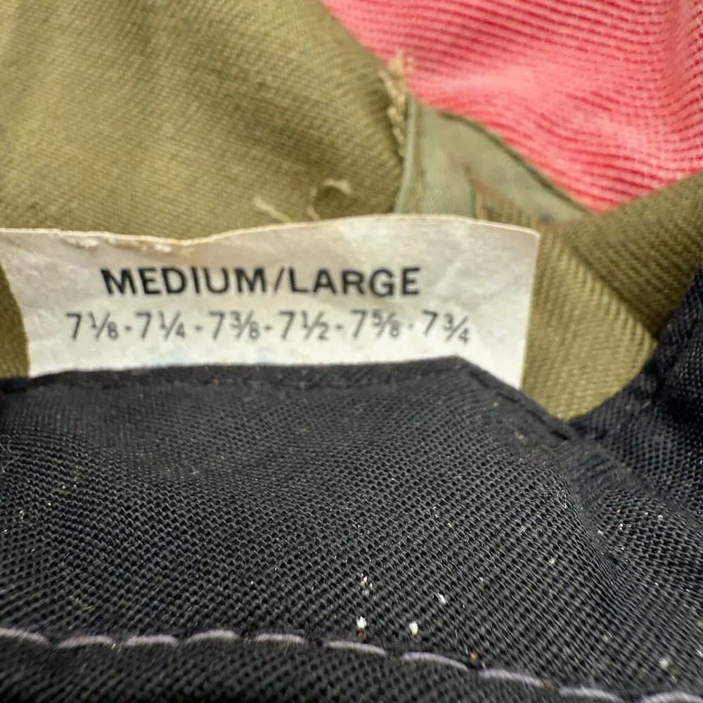 Vintage Boy Scouts of America Red & Olive Green Cap‎ Snapback Medium/Large